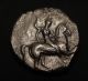 Calabria Tarentum Silver Nomos.  Riding Dolphin &taras Ancient Greek Coin Coins: Ancient photo 1