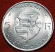 Uncirculated 1947 Hungary 5 Florint Silver Foreign Coin S/h Europe photo 1
