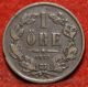 Circulated 1872 Sweden 1 Ore Foreign Coin S/h Europe photo 1