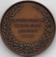 1885 British Award Medal Issued For Alexandra Palace Industrial Exhibition Exonumia photo 1