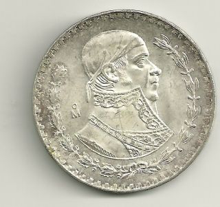 1964 Mexico One Peso - Silver Coin photo