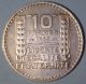 France 10 Francs 1948 Almost Uncirculated Coin Europe photo 1