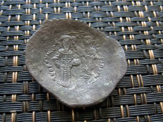 Andronicus I 1183 - 1185 Ad Billon Aspron Trachy Constantinople photo