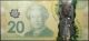 Misaligned Numbers Canada $20 Polymer Paper Money Bank Note Canada photo 1