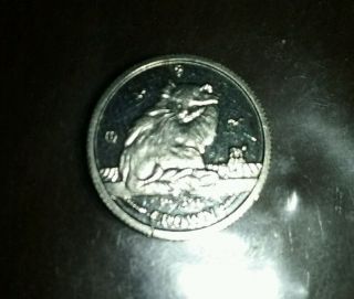Isle Of Man 1/25 Troy Ounce Platinum Turkish Cat Coin 1995.  9995 Pure / Rare photo