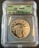 2000 Platinum Eagle Icg Ms69 $100.  9995 1 Oz Uncirculated Coin Nr Platinum photo 1