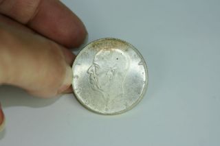 Sweden 1938 2 Kronor Commemorative Silver Coin Sweden 300 Yrs Gustavus Vrex photo