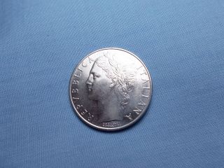 1970r Italy 100 Lire Coin 