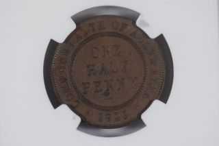 Very Rare Australia 1923 1/2 Penny Certified Xf 45 Bn 4261980 - 001 Key Date photo