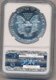 1992 American Silver Eagle Ngc Certified Ms 69 Silver photo 1