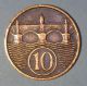 Czechoslovakia 10 Halere 1937 Extremely Fine Copper Coin Europe photo 1