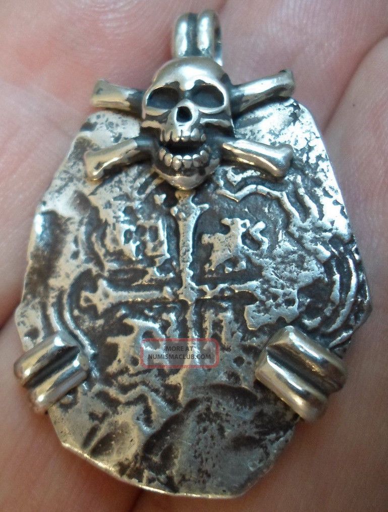Silver Spanish Treasure Cob Coin Sterling Pendant Not Atocha silver-spanish-treasure-cob-coin-sterling-pendant-not-atocha