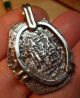 Silver Spanish Treasure Cob Coin Sterling Pendant - Not Atocha South America photo 3