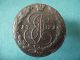 Copper Coin 5 Kopeks 1771 E.  M.  Catherine Ii (1762 - 1796) Uncirculated Vf Russia photo 1