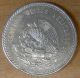 Cinco 5 Pesos 1948 Cuauhtemoc Mexico Silver Coin Mexico photo 1