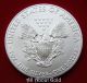 2015 Silver Dollar Coin 1 Troy Oz American Eagle St.  Gaudens Walking Liberty Bu Silver photo 1