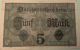 Germany Banknote 5 Mark August 1917 Europe photo 1