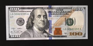 One (1) Generation $100 Dollar Bill Uncirculated - 2009 - photo