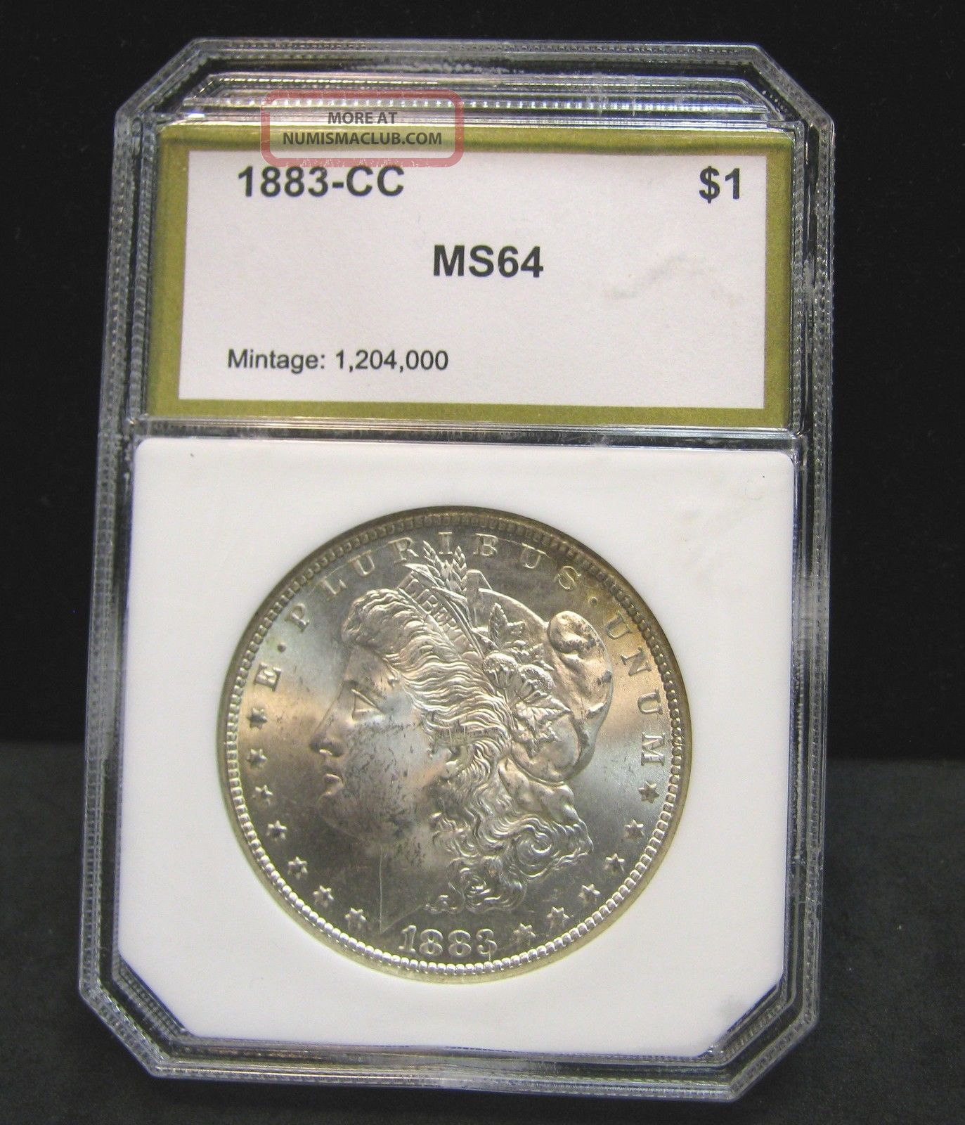 1883 - Cc Morgan Silver Dollar - Gem - 015