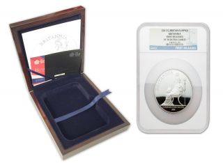 Great Britain 2013 Britannia 10 Pounds 5 Oz Silver First Releases Ngc Pf70 Ultra photo