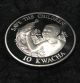 Zambia 10 Kwacha Silver Proof,  1989,  Save The Children Africa photo 3