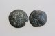 Group Of 2 Cleopatra Vii 51 - 30 Bc Ae 15 Zeus Head,  Zeus Salamineos Coins: Ancient photo 1