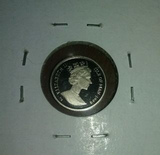 Isle Of Man 1/25 Troy Ounce Platinum Coin Bullion Very Rare Platinum Noble photo