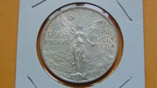 Mexico 2 Pesos,  1921,  Centennial Of Independence photo