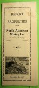 The North American Mining Co.  Stock Certificate And Report Of Properties 1927 Stocks & Bonds, Scripophily photo 1
