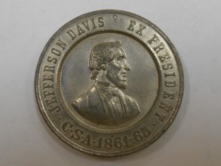 Coinhunters - Jefferson Davis Medal Of United Confederate Veterans,  Au,  Rare photo