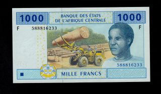 Central African States 1000 Francs Eqt Guinea 2015 Pick 507f Au - Unc. photo