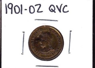 1901 - 02 Qvc Queen Victoria Memoriam/tribute Medal photo