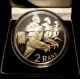 1995 South Africa Proof Silver World Cup Rugby R2 Mintage 3,  981 Very Rare Africa photo 1