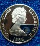 1986 Rare Uncirculated Proof Cayman Islands $1 Pineapple Sterling Silver Dollar North & Central America photo 1