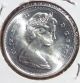 1867 - 1967 Silver Canada 25 Cents Quarter Dollar Bobcat Lynx Cougar Big Cat Coins: Canada photo 2