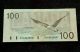 1 X 1988 Canadian Paper Money $100 Dollar Bill - Bank Of Canada Canada photo 1