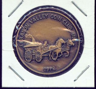 Horse Drawn Volunteer Fire Company Medallion (s752) Lebanon Valley,  Pa photo