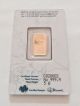 Pamp Suisse 5 Gram.  9999 Gold Bar In Assay Card Platinum photo 1