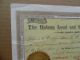 1890 Helena Lead And Silver Mining Co.  Castle Montana Stock Certificate Antique Stocks & Bonds, Scripophily photo 3