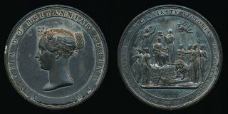 Rare 1838 Victoria Coronation Medal (64.  5mm) By Davis See Images No Rsrv photo