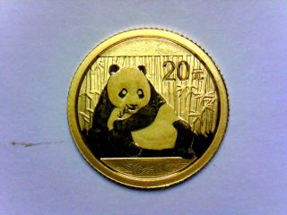 2015 1/20 Ounce Gold Panda - - photo