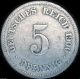 Germany - German Empire - German 1900g 5 Pfennig Coin Germany photo 1