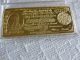 2013 1992 $500 40g Gold Certificate Ingot Coin Abraham Lincoln Gold photo 1