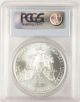 2000 Millennium Silver Eagle Pcgs Ms68 Ms 68 Rarest Only 75,  000 Minted $1 Silver photo 1
