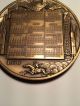 1976 American Revolution Bicentennial Bronze Medal Calendar Medallic Art Company Exonumia photo 7
