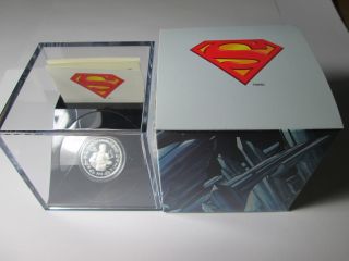 Canada $10 Fine Silver Coin - Vintage Superman™ (2013). photo