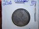 Canadian 1959 25 Cent Coin Coins: Canada photo 2