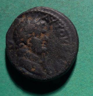 Tater Roman Provincial Ae21 Coin Of Titus Victory Judaea Capta Judaea photo