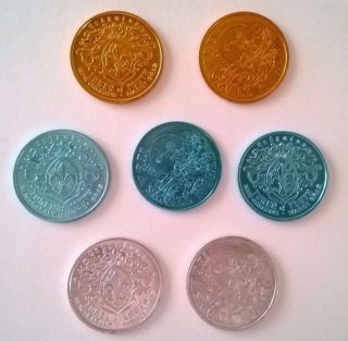 7 Krewe Of Endymion Orleans Mardi Gras Doubloons 1977 It ' S A Small World photo