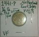 1941 - P Netherlands East Indies 1/4 Gulden Silver Coin Km - 319 Vf Ships $2.  49 Usa Asia photo 2